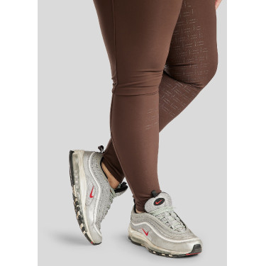 Pantalón de montar talle alto Briella crystal Rose gold Curve full grip mujer Castaño Marrón Pantalón de montar talle alto Briella crystal Rose gold Curve full grip mujer Castaño Marrón