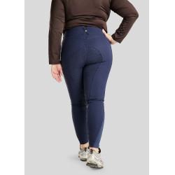 Pantalón de montar de talle alto ESS Megan Vol 2 Curve para mujer Azul marino oscuro