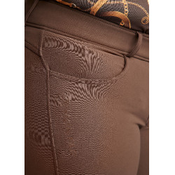 Pantalón de montar de talle alto ESS Megan Vol 2 Curve para mujer Castaño Marr&amp;amp;amp;oacute;n