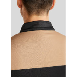 Polo de montar MoPhil de manga larga para hombre Negro