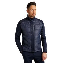 Chaqueta acolchada Montar Emanuel Azul marino oscuro