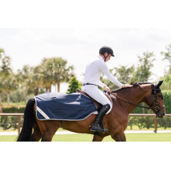 Cubre-riones Horseware Amigo Ripstop Marino / gris titanio Azul marino Cubre-riones Horseware Amigo Ripstop Marino / gris titanio Azul marino