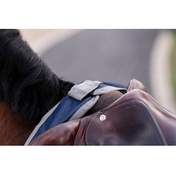 Cubre-riones Horseware Amigo Ripstop Marino / gris titanio Azul marino Cubre-riones Horseware Amigo Ripstop Marino / gris titanio Azul marino