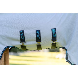 Manta antisarro Horseware Amigo Ripstop Pony Azul azur / Marino / azul eléctrico