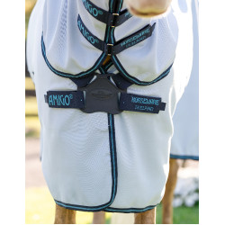 Manta antisarro Horseware Amigo Ripstop Pony Azul azur / Marino / azul eléctrico