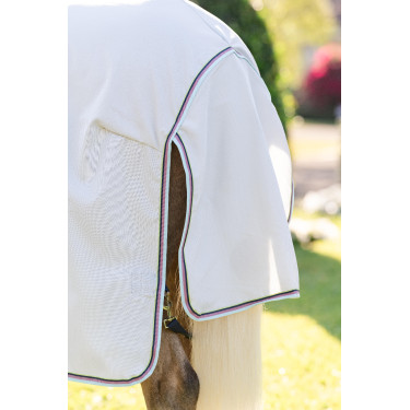 Manta antisarro Horseware Amigo Ripstop Pony Plata / limón / marino / rosa / azul