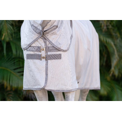 Manta antimoscas Horseware Amigo Integrated Plata / gris titanio / plata Manta antimoscas Horseware Amigo Integrated Plata / gris titanio / plata