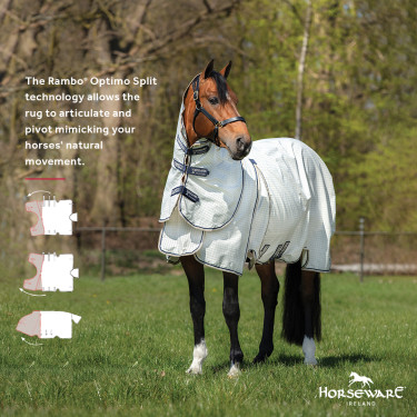 Cubre-moscas Horseware Rambo Optimo Supreme Summer Sheet Plus Cubre-moscas Horseware Rambo Optimo Supreme Summer Sheet Plus