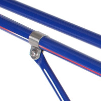 Sulky poní Finn-Tack R3 QH vcon cuadro para varales en acero Azul