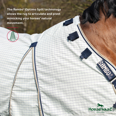 Cubre-moscas Horseware Rambo Optimo Supreme Summer Sheet Plus Cubre-moscas Horseware Rambo Optimo Supreme Summer Sheet Plus