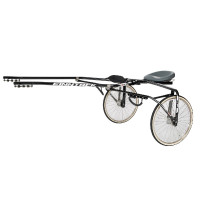 Sulky poní Finn-Tack R3 QH vcon cuadro para varales en acero Negro