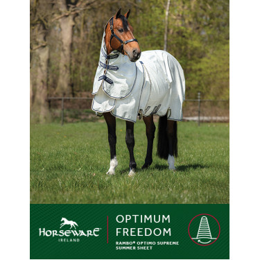 Cubre-moscas Horseware Rambo Optimo Supreme Summer Sheet Plus Cubre-moscas Horseware Rambo Optimo Supreme Summer Sheet Plus