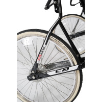 Sulky poní Finn-Tack R3 QH vcon cuadro para varales en acero Negro