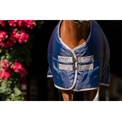 Manta de cuadra Horseware Amigo Ripstop Insulator Plus Poni 200 g Marino / gris titanio Azul marino Manta de cuadra Horseware Amigo Ripstop Insulator Plus Poni 200 g Marino / gris titanio Azul marino