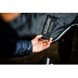Manta de cuadra Horseware Easy-Layer Plus 400g Negro / negro / plata Manta de cuadra Horseware Easy-Layer Plus 400g Negro / negro / plata