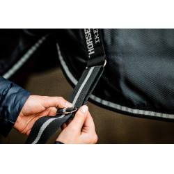 Manta de cuadra Horseware Easy-Layer Plus 400g Negro / negro / plata Manta de cuadra Horseware Easy-Layer Plus 400g Negro / negro / plata
