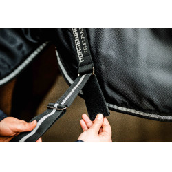 Manta de cuadra Horseware Easy-Layer Plus 400g Negro / negro / plata Manta de cuadra Horseware Easy-Layer Plus 400g Negro / negro / plata