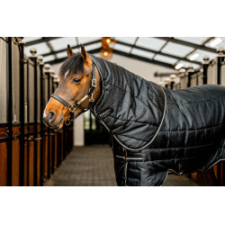 Manta de cuadra Horseware Easy-Layer Plus 400g Negro / negro / plata Manta de cuadra Horseware Easy-Layer Plus 400g Negro / negro / plata