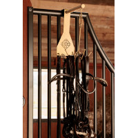 Gancho para cabezada Grooming Deluxe de 4 brazos Negro Gancho para cabezada Grooming Deluxe de 4 brazos Negro