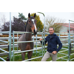 PANELES GALVANIZADOS - L 2,40 m - H 1,60 m