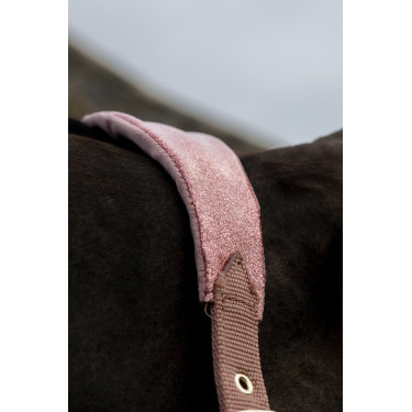 Cabezada de terciopelo con unicornio con purpurina Kentucky Cabezada de terciopelo con unicornio con purpurina Kentucky