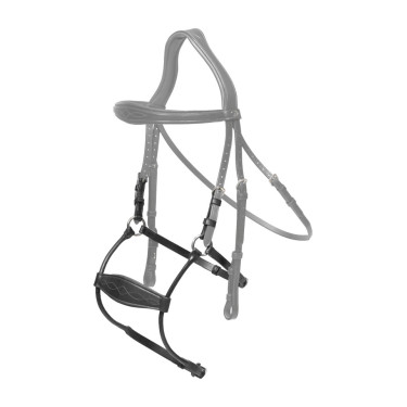 Muserola Híbrida Dy'on New English Collection Negro