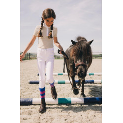 Pantalón Miami City Kentucky grip rodillas niña Blanco Pantalón Miami City Kentucky grip rodillas niña Blanco