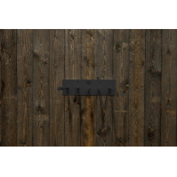 Porta alfombra Grooming Deluxe 5 piezas Negro