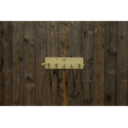 Porta alfombra Grooming Deluxe 5 piezas Oro Porta alfombra Grooming Deluxe 5 piezas Oro