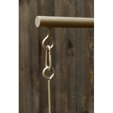 Soporte para cabezadas Grooming Deluxe de 4 brazos con fijación mural Oro Soporte para cabezadas Grooming Deluxe de 4 brazos con fijación mural Oro