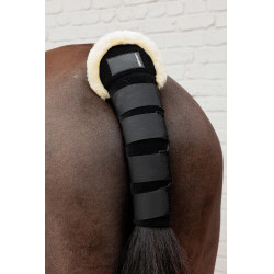 Protector de cola Kentucky borreguillo Negro