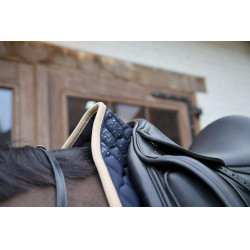 Manta de montar Kentucky Softshell Onion Quilt Dressage Marino Azul marino