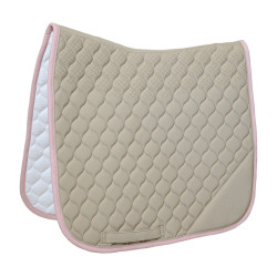 Manta de montar Kentucky Softshell Onion Quilt Dressage Beige