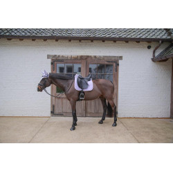 Manta de montar Kentucky Softshell Onion Quilt Dressage Púrpura Rosa