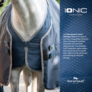 Manta de cuadra Horseware Ionic Therapy 50g Manta de cuadra Horseware Ionic Therapy 50g