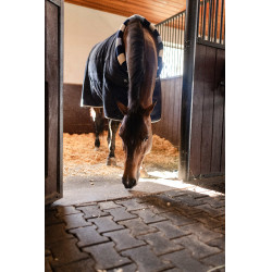 Manta de cuadra Horseware Newmarket Cosy 100g Marine witney Azul marino Manta de cuadra Horseware Newmarket Cosy 100g Marine witney Azul marino