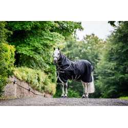 Manta de Exterior Amigo® Bravo 12 Plus (Ligera 100g) Negro / gris titanio / plata