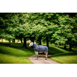 Cubretrabajo impermeable Horseware Newmarket Marine witney Azul marino