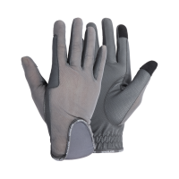 Guantes de equitación de verano Kingsland KLNoe Gris tormenta