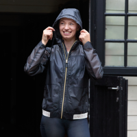 Chaqueta de equitación Kingsland KLNaomi mujer Marino Azul marino