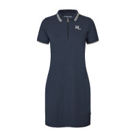Vestido polo Kingsland KLNaira de piqué para mujer Marino Azul marino