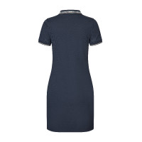 Vestido polo Kingsland KLNaira de piqué para mujer Marino Azul marino