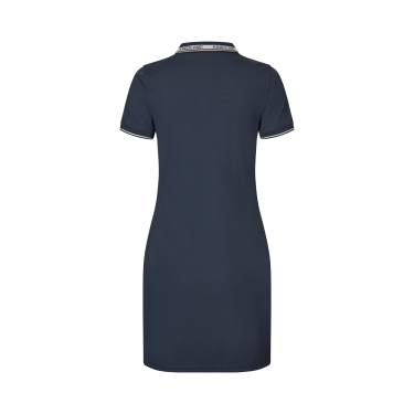Vestido polo Kingsland KLNaira de piqué para mujer Marino Azul marino