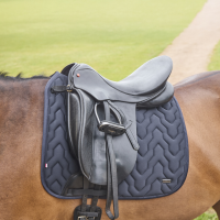 Manta de silla Kingsland KLNelly para doma refrescante Blanco