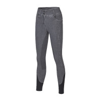 Pantalón vaquero Kingsland KLKayce con culera completa para mujer morfología en H Gris vaquero