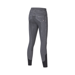 Pantalón vaquero Kingsland KLKayce con culera completa para mujer morfología en H Gris vaquero
