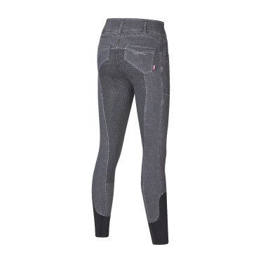 Pantalón vaquero Kingsland KLKayce con culera completa para mujer morfología en H Gris vaquero