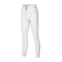 Pantalón Kingsland KLKerry sin costuras con culera completa para mujer morfología en H Blanco
