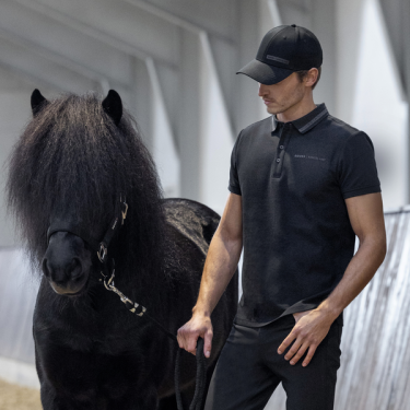 Polo Kingsland EQ KL Ari hombre Negro