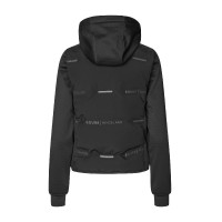 Chaqueta de equitación Kingsland EQ KL Sara híbrida para mujer Negro